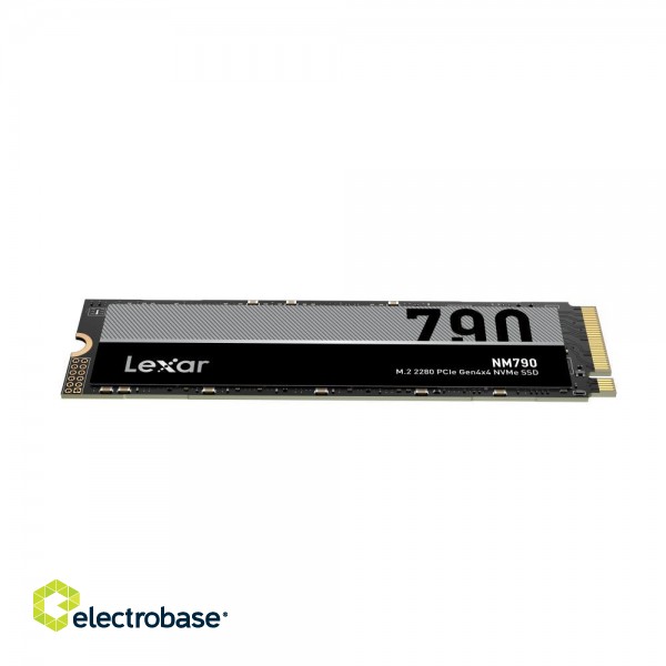 SSD|LEXAR|NM790|2TB|M.2|PCIe Gen4|NVMe|Write speed 6500 MBytes/sec|Read speed 7400 MBytes/sec|2.45mm|TBW 1500 TB|MTBF 1500000 hours|LNM790X002T-RNNNG image 5