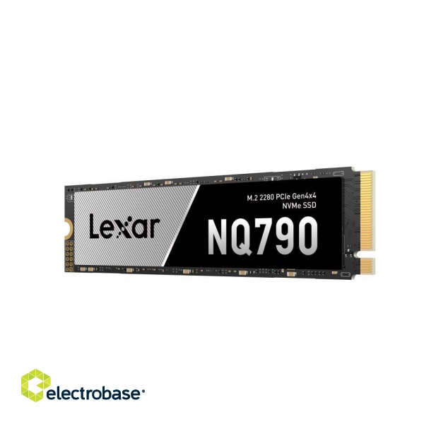 SSD|LEXAR|NQ790|1TB|Heatsink M.2|PCIe Gen4|NVMe|Write speed 6000 MBytes/sec|Read speed 7000 MBytes/sec|TBW 600 TB|MTBF 150000 hours|LNQ790X001T-RNNNG фото 2