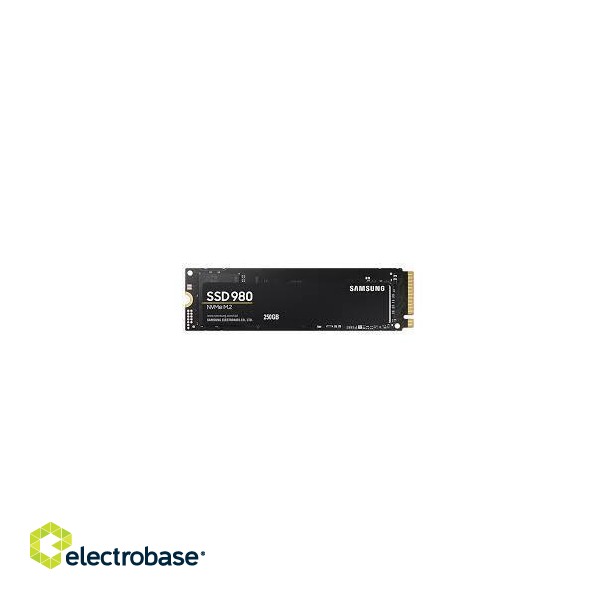 SSD|SAMSUNG|980 Evo|250GB|M.2|PCIE|NVMe|MLC|Write speed 1300 MBytes/sec|Read speed 2900 MBytes/sec|2.38mm|TBW 150 TB|MTBF 1500000 hours|MZ-V8V250BW