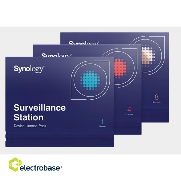 SOFTWARE LIC /SURVEILLANCE/STATION PACK1 DEVICE SYNOLOGY image 1