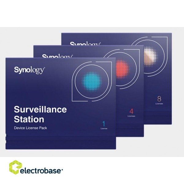 SOFTWARE LIC /SURVEILLANCE/STATION PACK8 DEVICE SYNOLOGY image 1