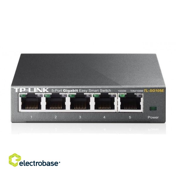 Switch|TP-LINK|5x10Base-T / 100Base-TX / 1000Base-T|TL-SG105E image 6