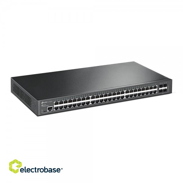 Switch|TP-LINK|Omada|TL-SG3452|Type L2|Rack|4xSFP|1xConsole|1|TL-SG3452 image 2