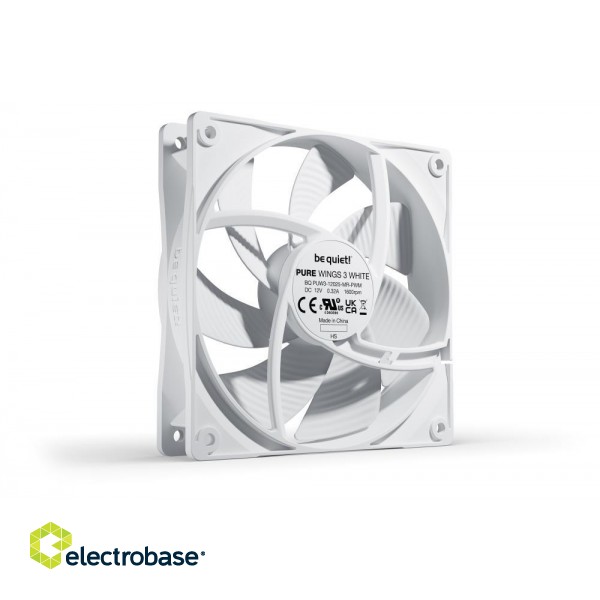CASE FAN 120MM PURE WINGS 3/WHITE PWM BL110 BE QUIET image 2