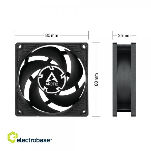 CASE FAN 80MM P8 MAX/ACFAN00286A ARCTIC image 6