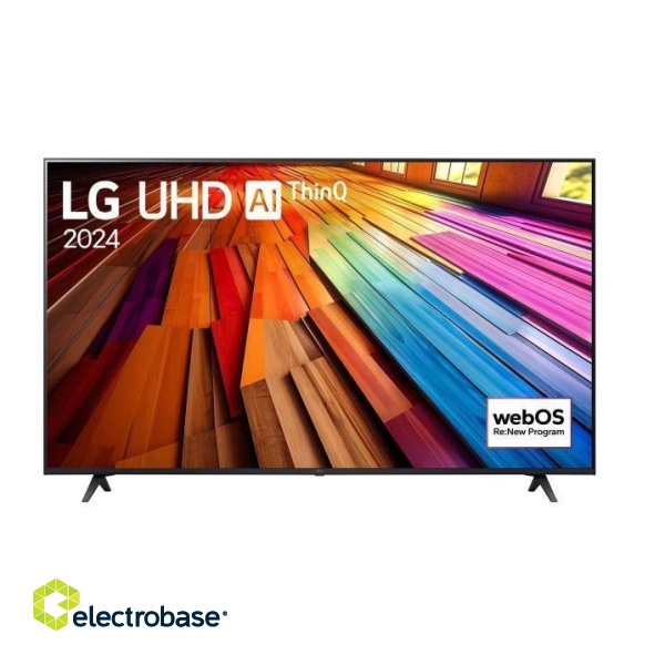 TV Set|LG|75"|4K/Smart|3840x2160|Wireless LAN|Bluetooth|webOS|75UT80003LA