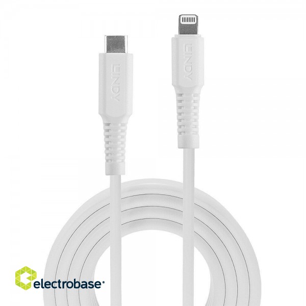 CABLE LIGHTNING TO USB-C 3M/31318 LINDY image 1