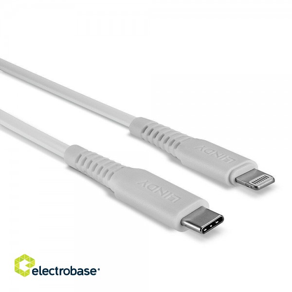CABLE LIGHTNING TO USB-C 3M/31318 LINDY image 2
