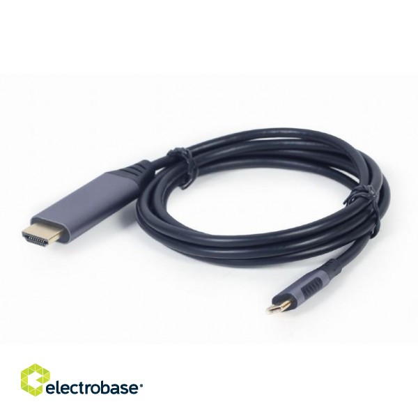 CABLE USB-C TO HDMI 1.8M/CC-USB3C-HDMI-01-6 GEMBIRD фото 1