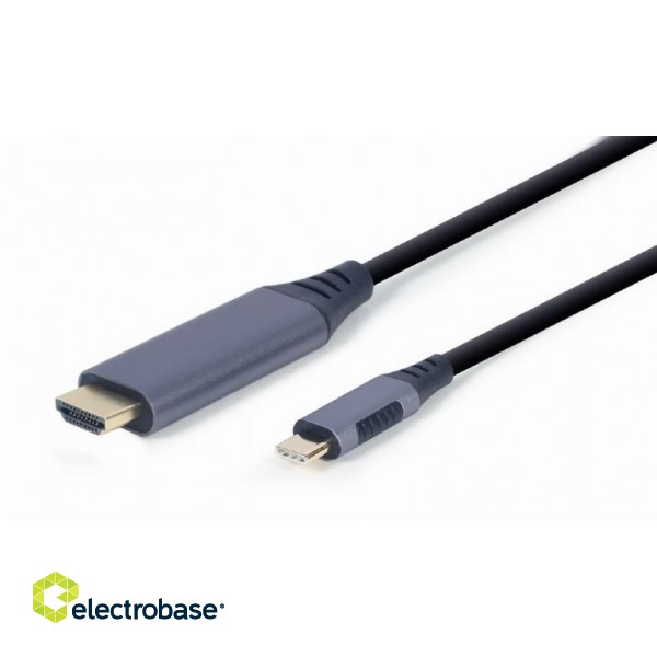CABLE USB-C TO HDMI 1.8M/CC-USB3C-HDMI-01-6 GEMBIRD фото 3