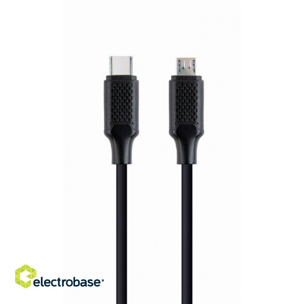 CABLE USB-C TO MICROUSB 1.5M/CC-USB2-CMMBM-1.5M GEMBIRD фото 1