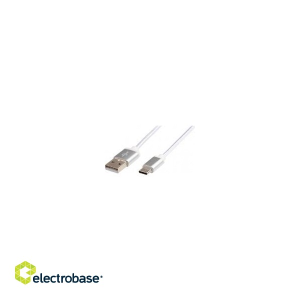 CABLE USB-C TO USB2 1.8M/CCB-MUSB2B-AMCM-6-S GEMBIRD image 2