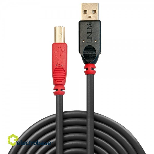 CABLE USB2 A-B 10M/ACTIVE 42761 LINDY фото 2