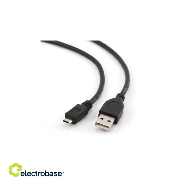 CABLE USB2 TO MICRO-USB 0.3M/CCP-MUSB2-AMBM-0.3M GEMBIRD paveikslėlis 1