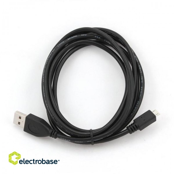 CABLE USB2 TO MICRO-USB 1M/CCP-MUSB2-AMBM-1M GEMBIRD фото 2