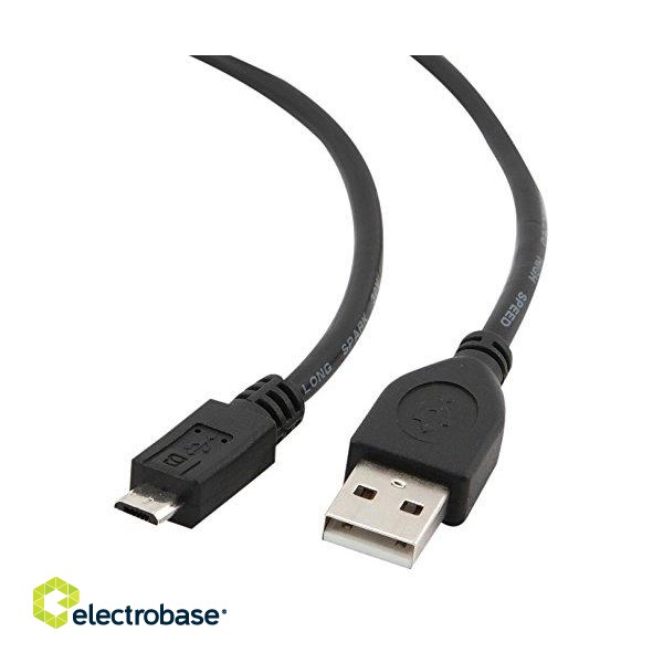 CABLE USB2 TO MICRO-USB 3M/CCP-MUSB2-AMBM-10 GEMBIRD paveikslėlis 4