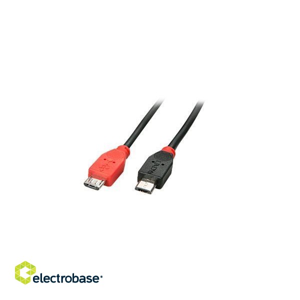 CABLE USB2 MICRO-B OTG 0.5M/31758 LINDY