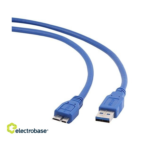CABLE USB3 AM-MICRO BM 0.5M/CCP-MUSB3-AMBM-0.5M GEMBIRD paveikslėlis 3