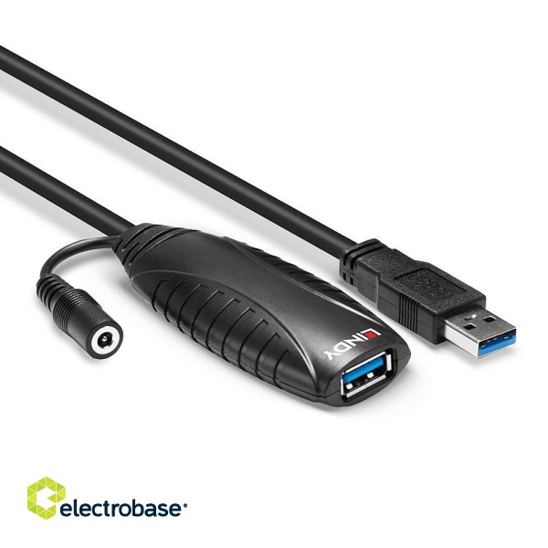 CABLE USB3 EXTENSION 10M/43156 LINDY image 3