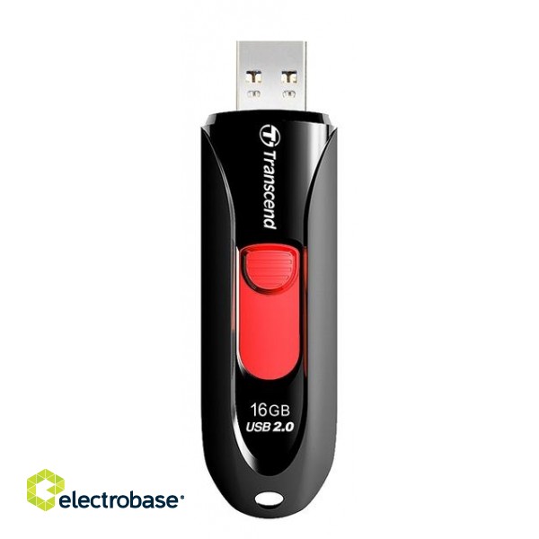 MEMORY DRIVE FLASH USB2 16GB/590 TS16GJF590K TRANSCEND paveikslėlis 3