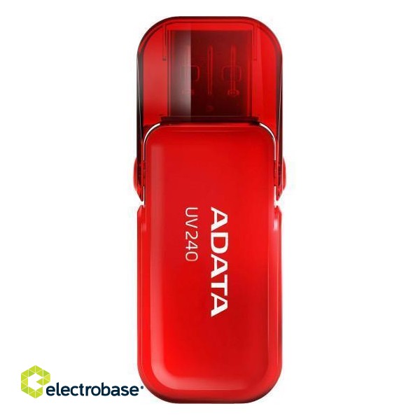 MEMORY DRIVE FLASH USB2 32GB/RED AUV240-32G-RRD ADATA image 1