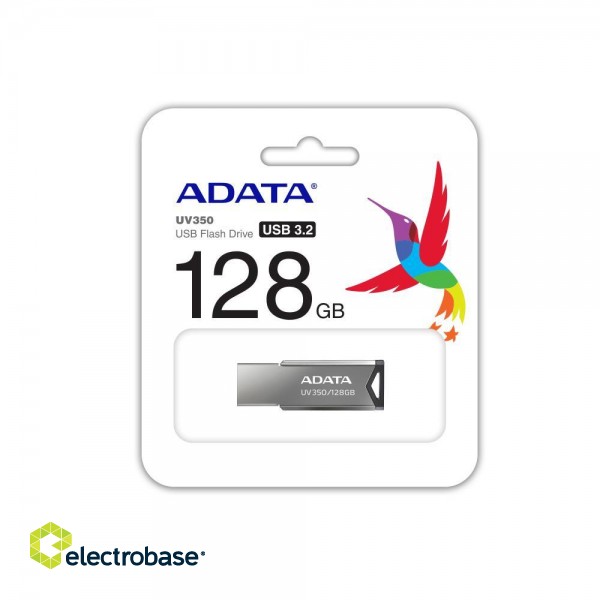 MEMORY DRIVE FLASH USB3.2/128GB AUV350-128G-RBK ADATA фото 3