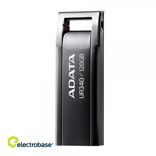 MEMORY DRIVE FLASH USB3.2 128G/BLACK AROY-UR340-128GBK ADATA фото 4