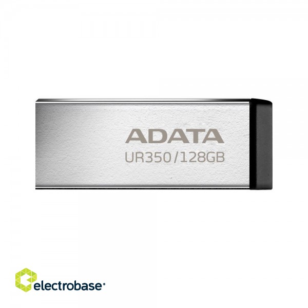 MEMORY DRIVE FLASH USB3.2 128G/BLACK UR350-128G-RSR/BK ADATA image 1