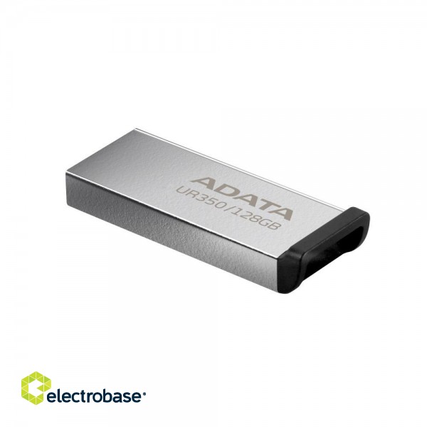 MEMORY DRIVE FLASH USB3.2 128G/BLACK UR350-128G-RSR/BK ADATA image 2