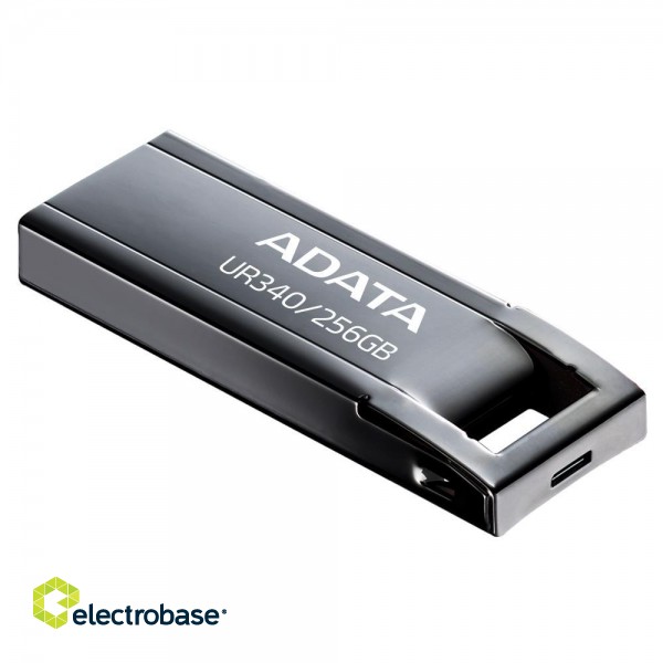 MEMORY DRIVE FLASH USB3.2 256G/BLACK AROY-UR340-256GBK ADATA image 2