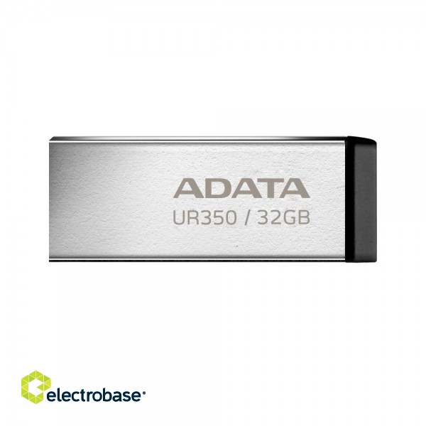 MEMORY DRIVE FLASH USB3.2 32GB/BLACK UR350-32G-RSR/BK ADATA image 1