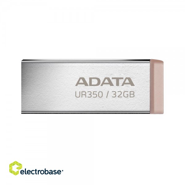 MEMORY DRIVE FLASH USB3.2 32GB/BROWN UR350-32G-RSR/BG ADATA фото 1