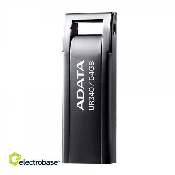 MEMORY DRIVE FLASH USB3.2 64GB/BLACK AROY-UR340-64GBK ADATA image 4