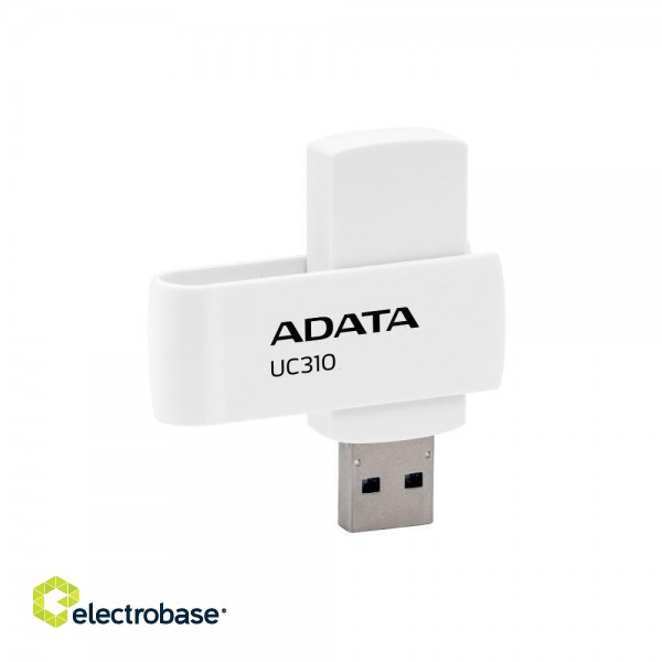 MEMORY DRIVE FLASH USB3.2 64GB/WHITE UC310-64G-RWH ADATA image 3