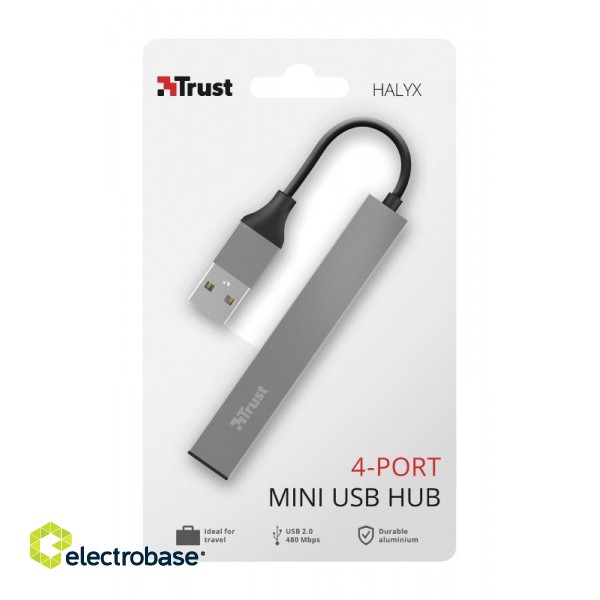I/O HUB MINI-USB 4PORT/23786 TRUST image 3