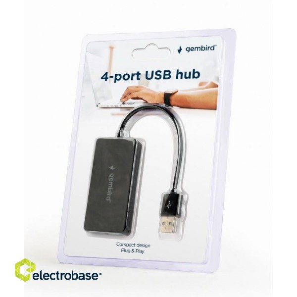 I/O HUB USB2 4PORT/UHB-U2P4-04 GEMBIRD image 2