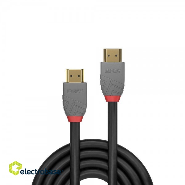 CABLE HDMI-HDMI 10M/ANTHRA 36967 LINDY image 1