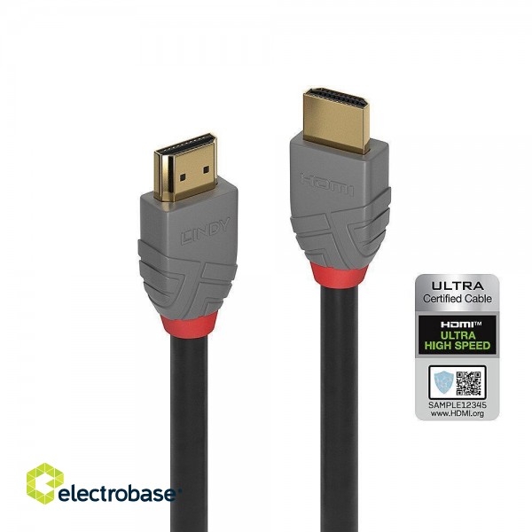 CABLE HDMI-HDMI 2M/ANTHRA 36953 LINDY фото 2