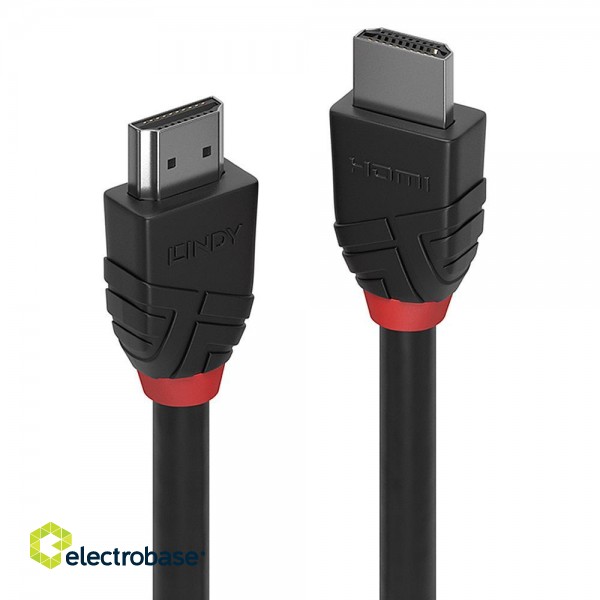 CABLE HDMI-HDMI 5M/BLACK 36474 LINDY paveikslėlis 2