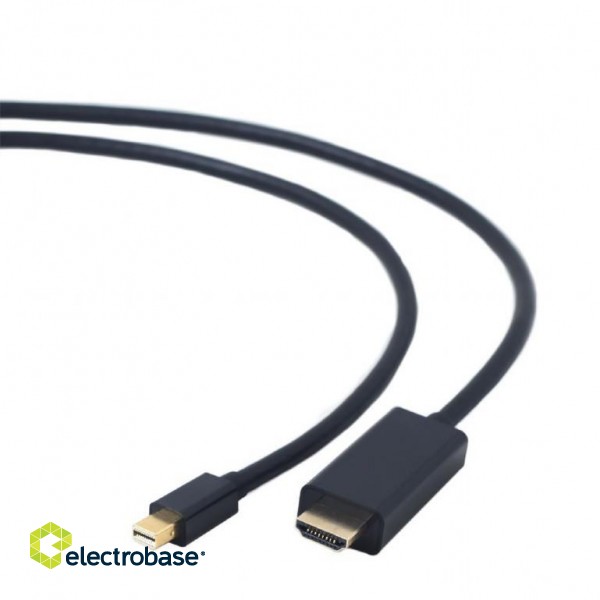 CABLE MINI-DP TO HDMI 1.8M/CC-MDP-HDMI-6 GEMBIRD image 1