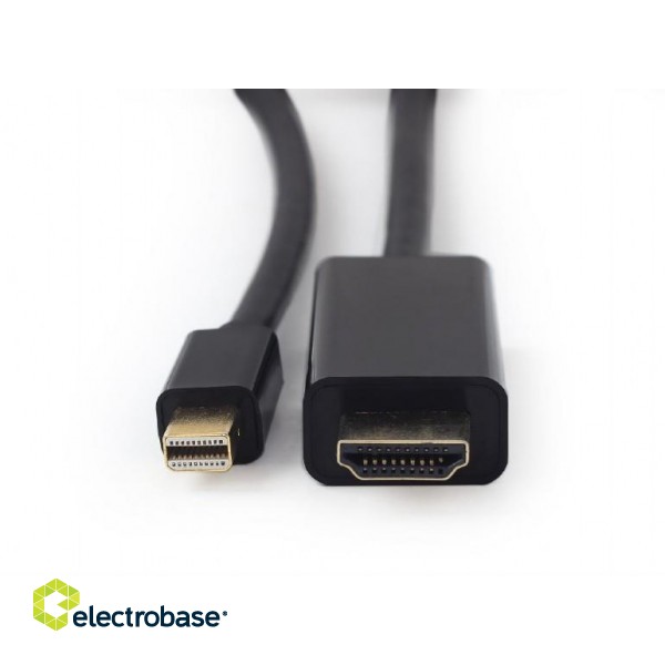 CABLE MINI-DP TO HDMI 1.8M/CC-MDP-HDMI-6 GEMBIRD image 3