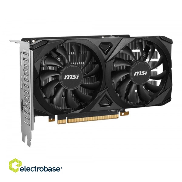 Graphics Card|MSI|NVIDIA GeForce RTX 3050|6 GB|GDDR6|96 bit|PCIE 4.0 16x|Dual Slot Fansink|2xHDMI|1xDisplayPort|RTX3050VEN2X6GOC image 3