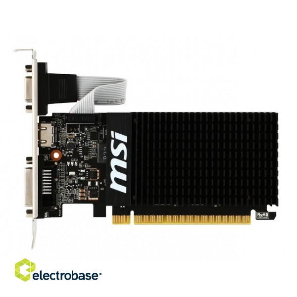 VGA PCIE16 GT710 2GB GDDR3/GT 710 2GD3H LP MSI image 2