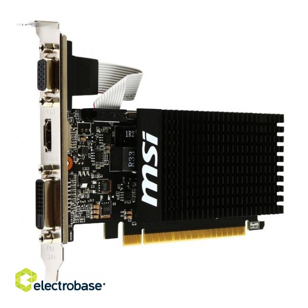VGA PCIE16 GT710 2GB GDDR3/GT 710 2GD3H LP MSI image 6