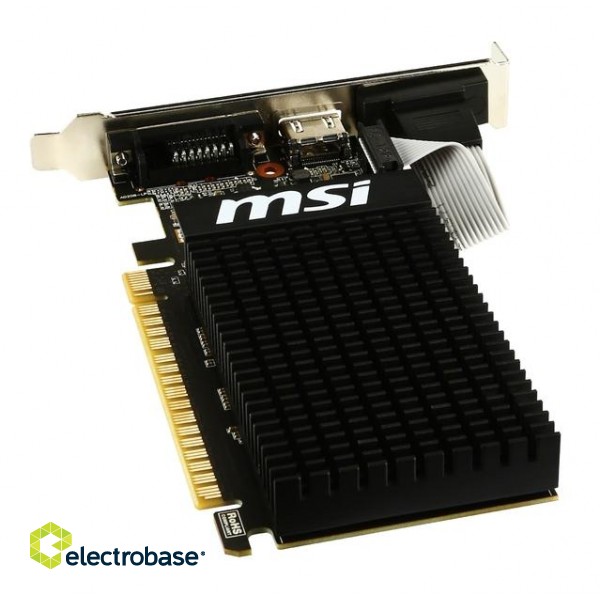 VGA PCIE16 GT710 2GB GDDR3/GT 710 2GD3H LP MSI image 7