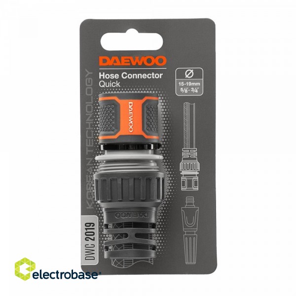 HOSE ACC CONNECTOR QUICK/3/4" DWC 2019 DAEWOO paveikslėlis 3