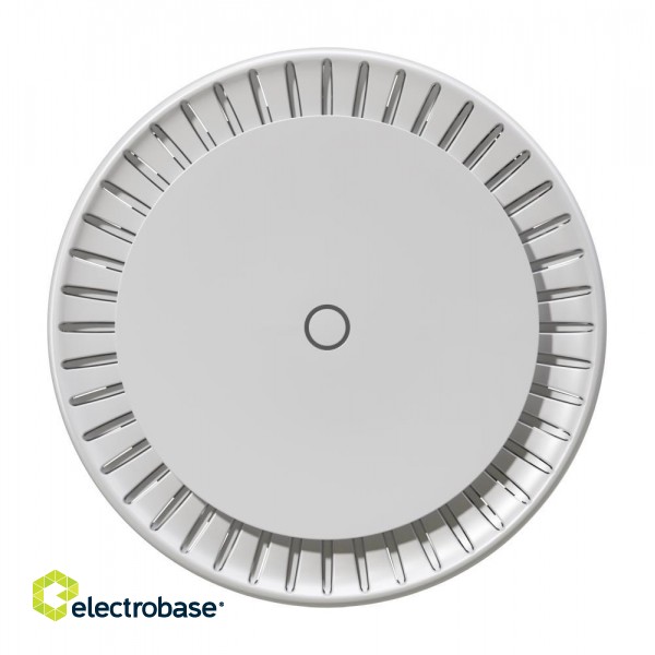 Access Point|MIKROTIK|1800 Mbps|IEEE 802.11b|IEEE 802.11g|IEEE 802.11n|IEEE 802.11ac|IEEE 802.11ax|2x10Base-T / 100Base-TX / 1000Base-T|CAPGI-5HAXD2HAXD image 1