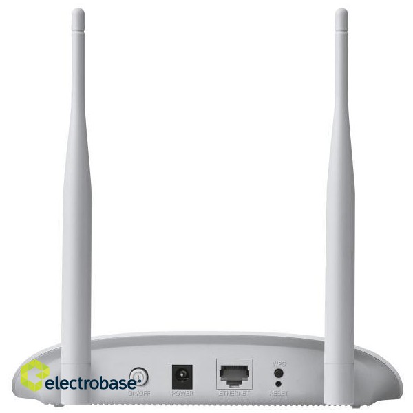 Access Point|TP-LINK|300 Mbps|1x10Base-T / 100Base-TX|Number of antennas 2|TL-WA801N paveikslėlis 2