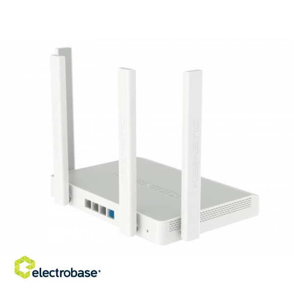 Wireless Router|KEENETIC|Wireless Router|1800 Mbps|Mesh|Wi-Fi 6|USB 3.0|4x10/100/1000M|KN-3810-01EU image 2