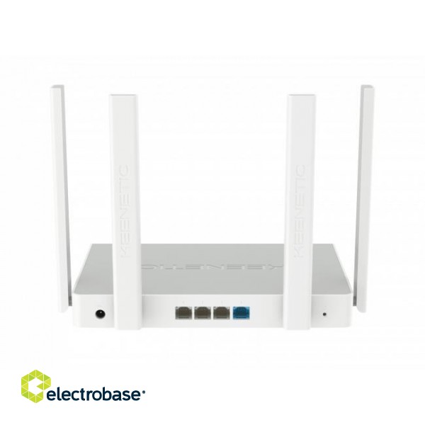 Wireless Router|KEENETIC|Wireless Router|1800 Mbps|Mesh|Wi-Fi 6|USB 3.0|4x10/100/1000M|KN-3810-01EU image 3